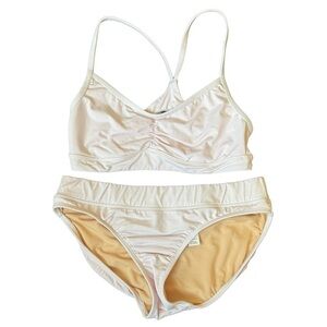 Athleta Soft Pink Bikini Set, Size S/M